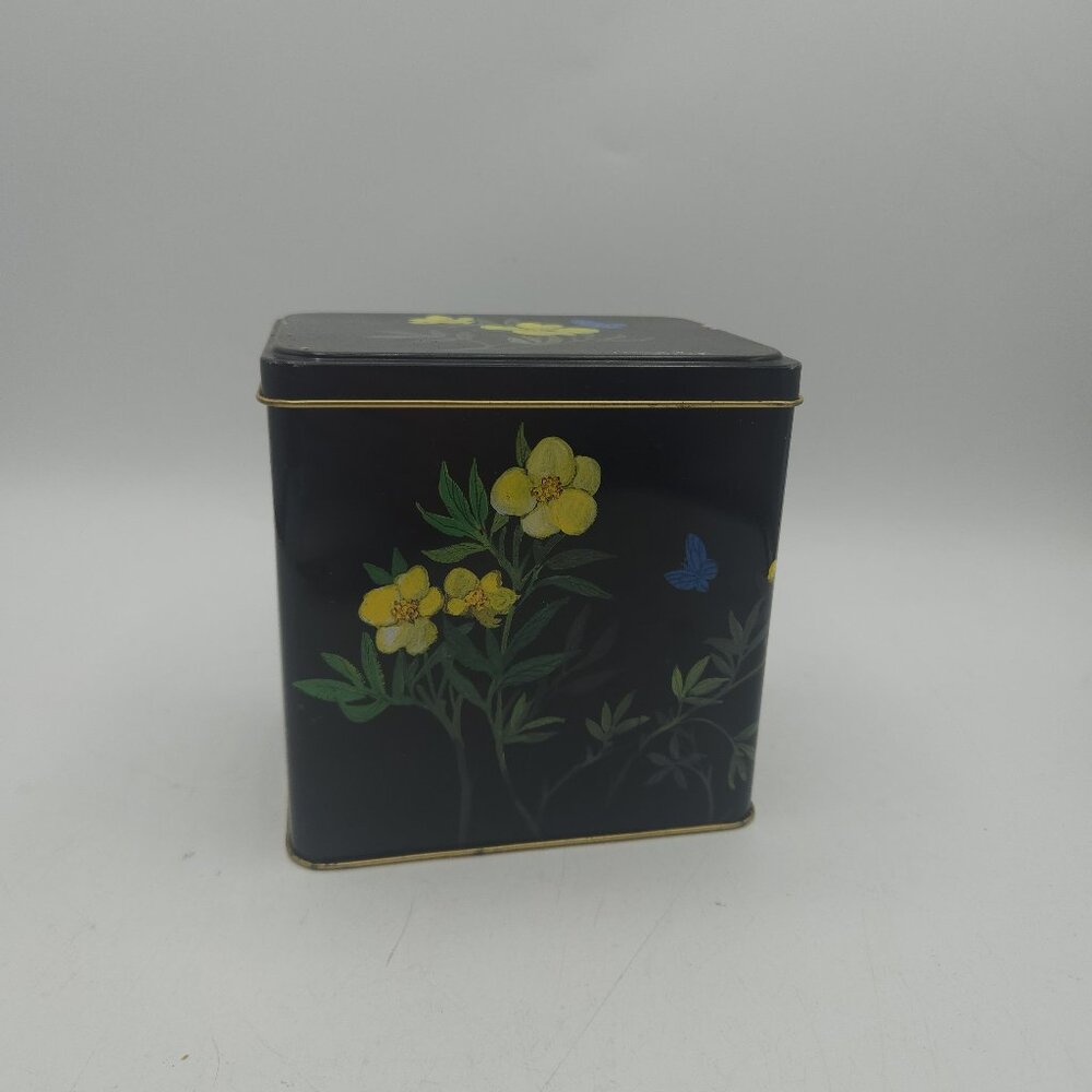 ENGLISH CANDY TIN Mads Stage Butterfly Tin Candy Box